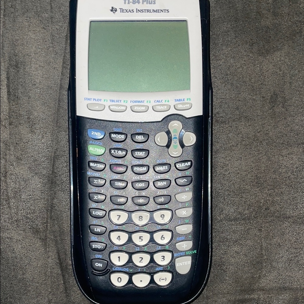 Texas Instruments Black Graphing Calculator for Advanced Calculations